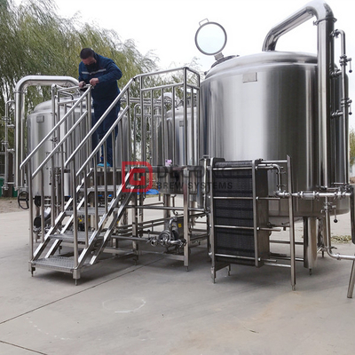 Equipo de fabricación de cerveza de acero personalizado comercial 1000l para la venta