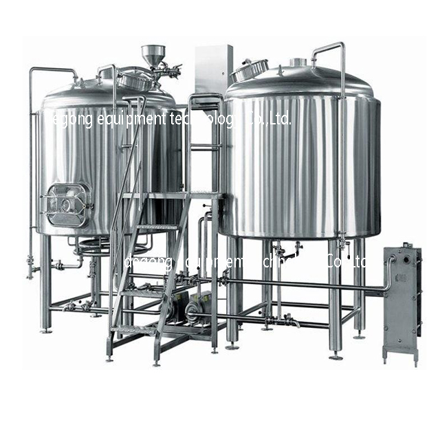 Los tanques de acero inoxidable 2000L cerveza equipo de elaboración horizontal de almacenamiento de la cerveza en la cervecería