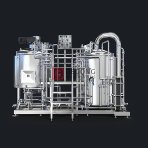 Equipo de elaboración de cerveza artesanal 500L máquina de fabricación de cerveza comercial de acero inoxidable fabricante de cervecería venta caliente de alta calidad