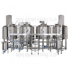 1000L 2/3/4 Recipiente de acero inoxidable Equipo de cervecería personalizado comercial con calefacción de vapor