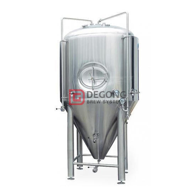 Cilindro de acero inoxidable-cónica del tanque fermentador con 1000L superior / lateral de la escotilla Brewing System Fabricante