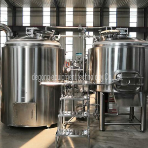 500L 2 Recipientes / 3 Recipientes / 4 Recipientes Cervecería de acero inoxidable Equipo de cervecería personalizado para la venta