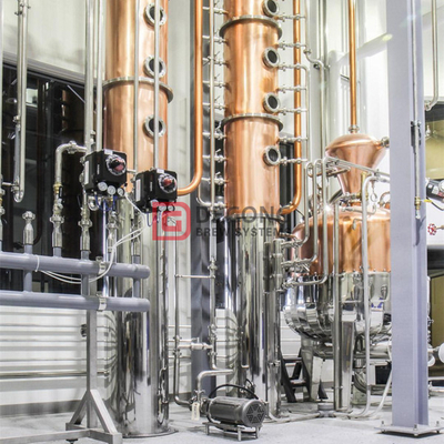 1000L Gin whisky comercial destilación destilería equipo para la venta
