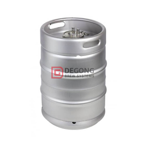 Barril de cerveza de acero inoxidable de 50L personalizable con lanza A / S / G EURO DIN US Standard en venta
