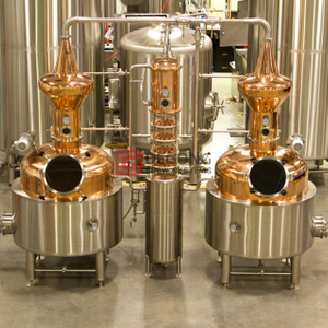 500L profesional personalizada de cobre Vodka Gin destilería Máquina Destilación / equipo de destilación