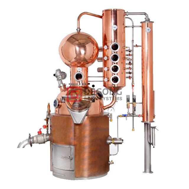 300L cobre Whisky Vodka todavía Equipamiento Columna de Destilación precio de venta para la venta