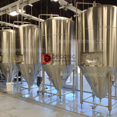 Tanque de fermentación de 10HL Equipo de elaboración de cerveza artesanal de cerveza de acero inoxidable industrial en Escocia para la venta