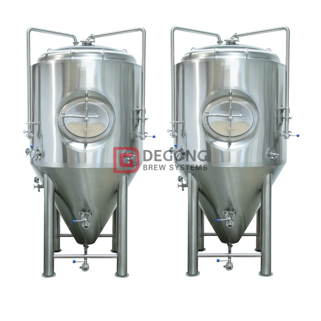 Chaqueta de enfriamiento de 10HL Sistema de preparación del tanque de fermentación cónico de acero inoxidable Fabricante Línea de producción de cerveza Popularidad Australia