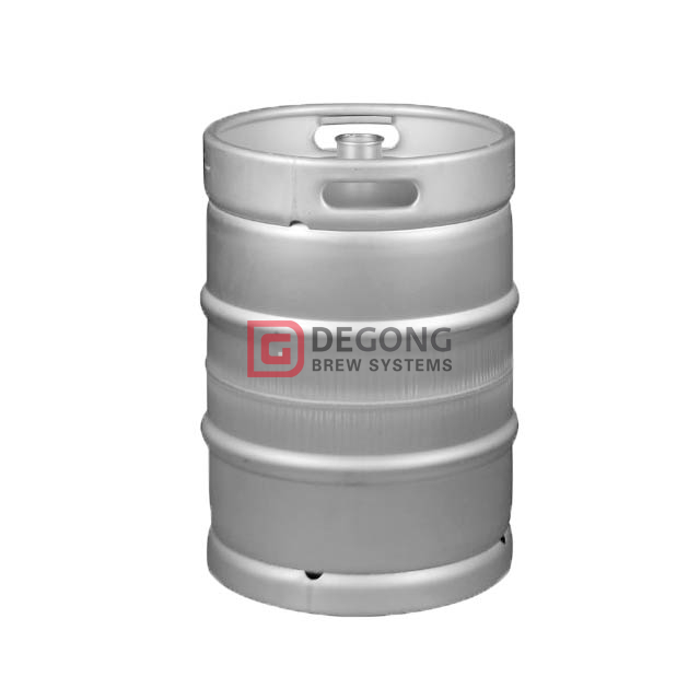 Barril de cerveza de acero inoxidable de 50L personalizable con lanza A / S / G EURO DIN US Standard en venta