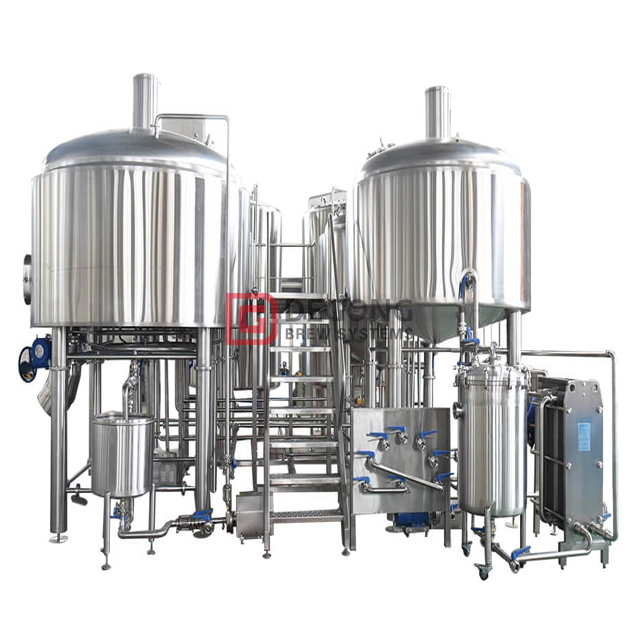 Configuraciones populares Fabricante de equipos de cervecería industrial de acero inoxidable de 2 recipientes Planta de elaboración de cerveza en Inglaterra Liverpool