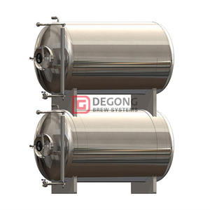 1000L a presión aislado y encamisado horizontal maduración del tanque a la venta