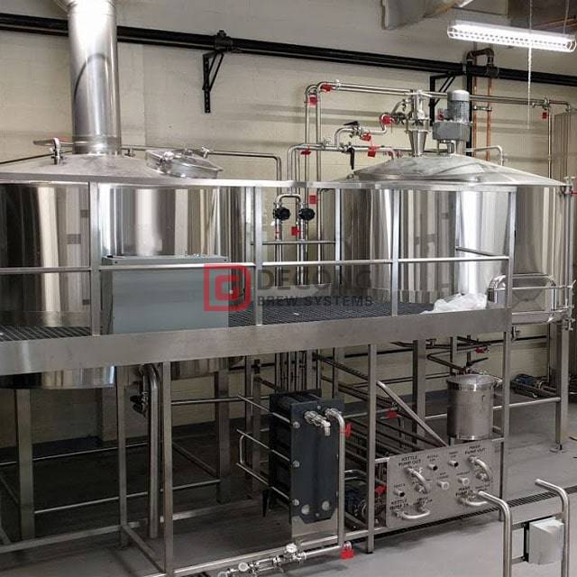 Fabricante de equipos de elaboración de cerveza micro brewhouse calentado por vapor automático de 1000L