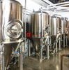 Equipo de cervecería industrial de acero inoxidable personalizado / equipo de elaboración de cerveza comercial