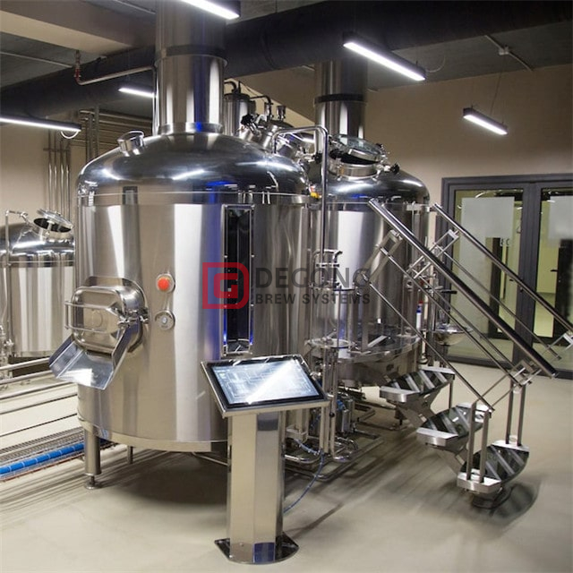 Equipo de cervecería de cerveza de acero inoxidable de 10 HL de cobre con certificación PED CE ISO