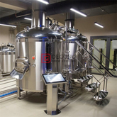 La certificación CE del equipo de la cervecería 10HL proporcionó maquinaria de elaboración de cerveza de acero inoxidable para la venta