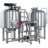 7 BBL 2 Recipientes de acero inoxidable Cerveza Craft Brewing System Brewhouse Equipment China Fabricante