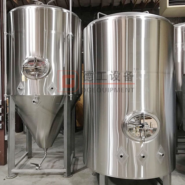 7BBL personalizado de acero inoxidable 304 de vapor automático de calefacción de cerveza cónica tanques de cerveza para la venta