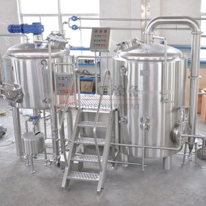 5BBL Restaurant Used Micro Brewery Acero inoxidable 2/3/4 Recipientes Equipo de trituración de cerveza para la venta