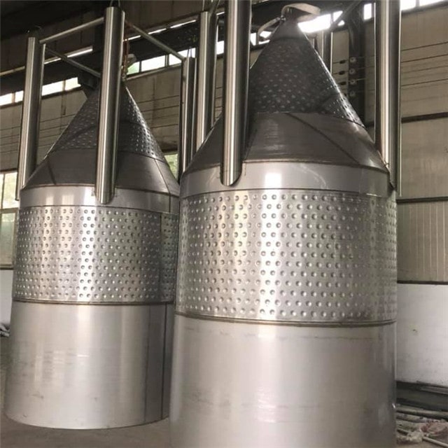 Chaqueta doble de poliuretano de acero inoxidable personalizable disponible 2000L Depósito de fermentación cilíndrico-cónico Venta en Vancouver, Canadá