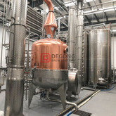 Equipo de destilación 200L / 500L / 1000L Equipo de destilación de etanol de acero inoxidable, equipo de producción de vodka / gin alcohol