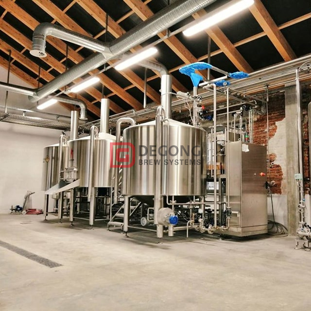 10 Barril Comercial Usado Experimento Acero Inoxidable Línea de Producción de Cerveza Máquina de Cerveza en Venta