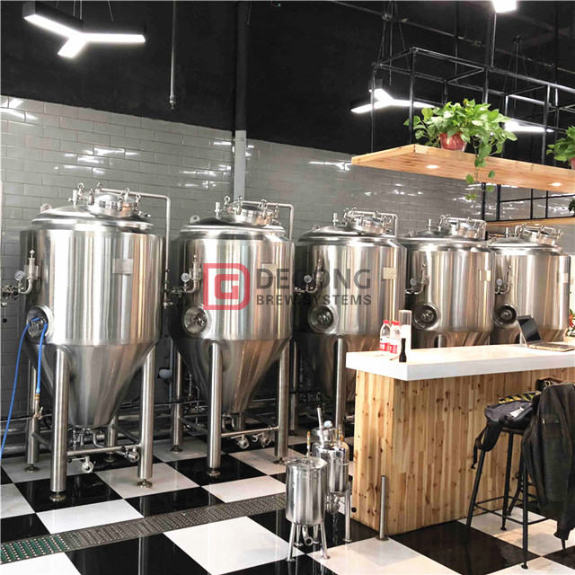 500L Comercial llave en mano de 3 buques Craft Beer Brewing Equipment en venta