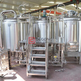 Fabricante de equipos de elaboración de cerveza profesional industrial Brewhouse 1000L con fermentador de doble chaqueta para la venta
