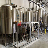 Brew Kettle Industrial Máquina de acero inoxidable para cerveza artesanal Cerveza llave en mano Popularidad en European10HL