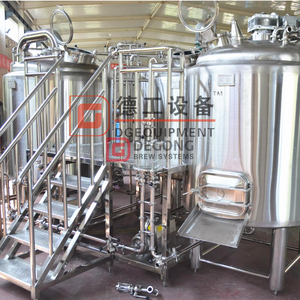 Equipo de elaboración de cerveza industrial de la chaqueta 2000L llave en mano para la venta